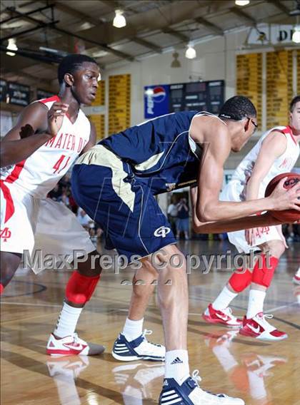 Thumbnail 1 in Mater Dei vs. Grace Prep (City of Palms Classic) photogallery.