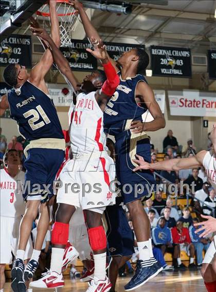 Thumbnail 2 in Mater Dei vs. Grace Prep (City of Palms Classic) photogallery.