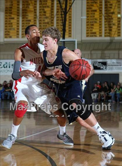 Thumbnail 3 in Mater Dei vs. Grace Prep (City of Palms Classic) photogallery.