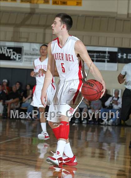 Thumbnail 1 in Mater Dei vs. Grace Prep (City of Palms Classic) photogallery.