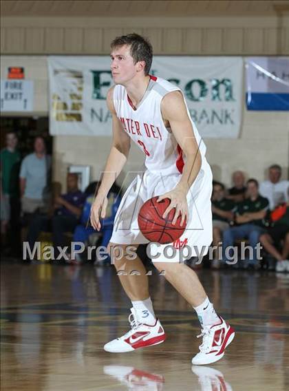 Thumbnail 2 in Mater Dei vs. Grace Prep (City of Palms Classic) photogallery.