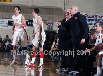 Thumbnail 3 in Mater Dei vs. Grace Prep (City of Palms Classic) photogallery.