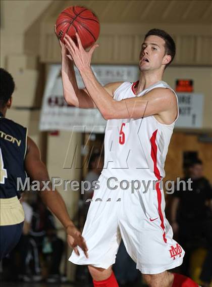 Thumbnail 2 in Mater Dei vs. Grace Prep (City of Palms Classic) photogallery.