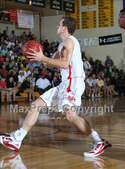 Thumbnail 1 in Mater Dei vs. Grace Prep (City of Palms Classic) photogallery.