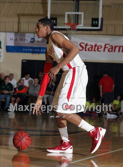 Thumbnail 3 in Mater Dei vs. Grace Prep (City of Palms Classic) photogallery.