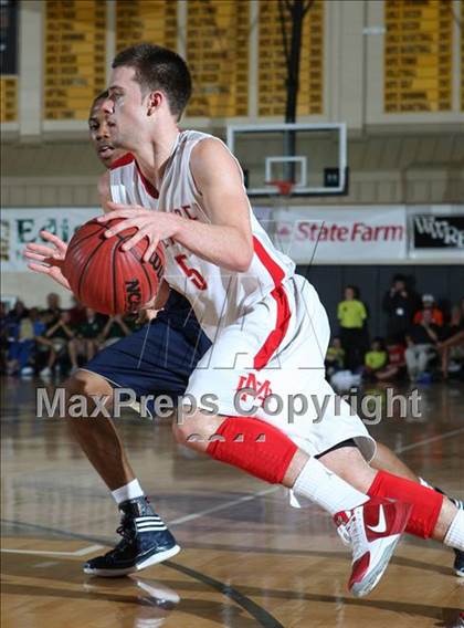 Thumbnail 1 in Mater Dei vs. Grace Prep (City of Palms Classic) photogallery.
