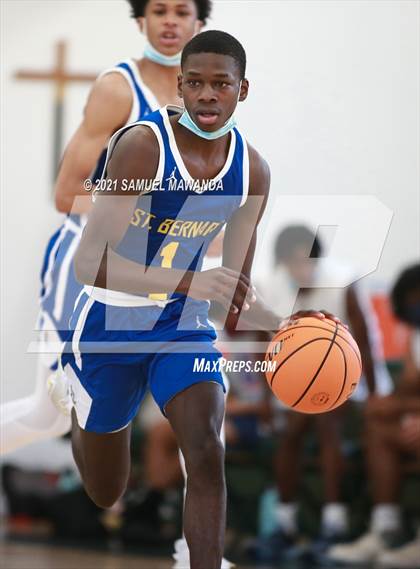 Thumbnail 3 in University vs St. Bernard (West  Side Tip off Classic) photogallery.