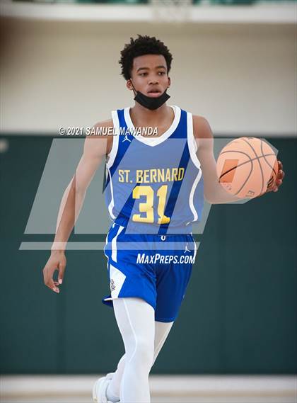 Thumbnail 1 in University vs St. Bernard (West  Side Tip off Classic) photogallery.