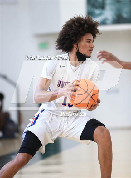 Thumbnail 2 in University vs St. Bernard (West  Side Tip off Classic) photogallery.