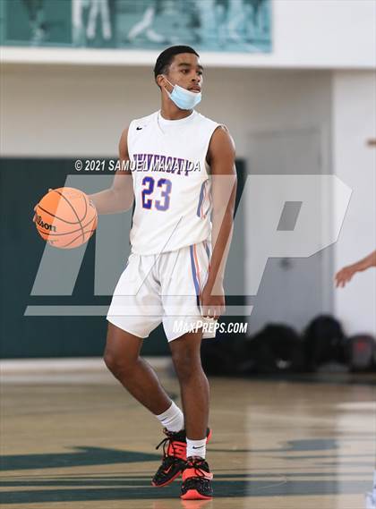Thumbnail 2 in University vs St. Bernard (West  Side Tip off Classic) photogallery.