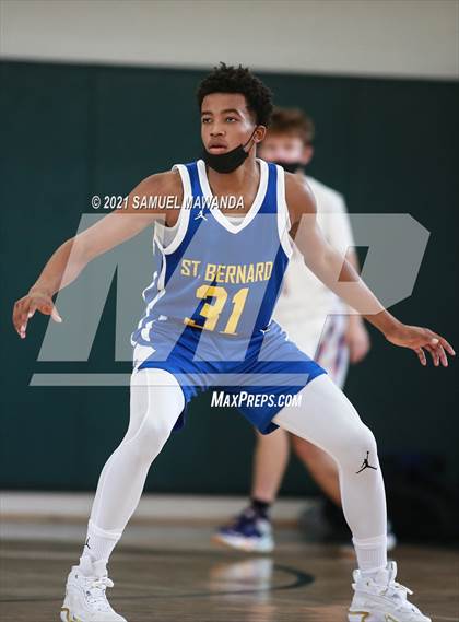 Thumbnail 1 in University vs St. Bernard (West  Side Tip off Classic) photogallery.