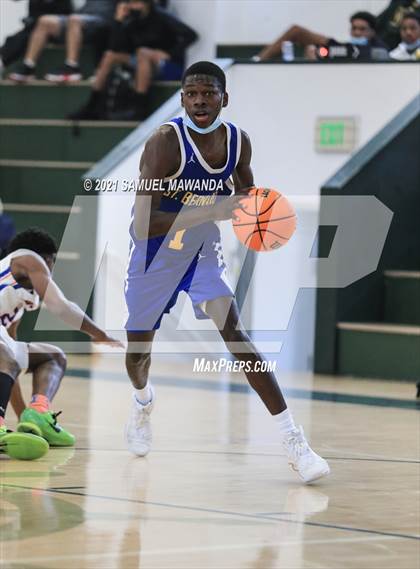 Thumbnail 3 in University vs St. Bernard (West  Side Tip off Classic) photogallery.