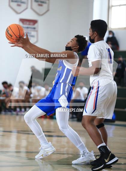 Thumbnail 1 in University vs St. Bernard (West  Side Tip off Classic) photogallery.