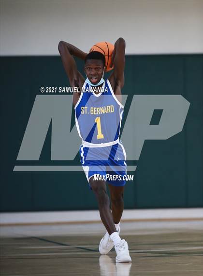 Thumbnail 3 in University vs St. Bernard (West  Side Tip off Classic) photogallery.
