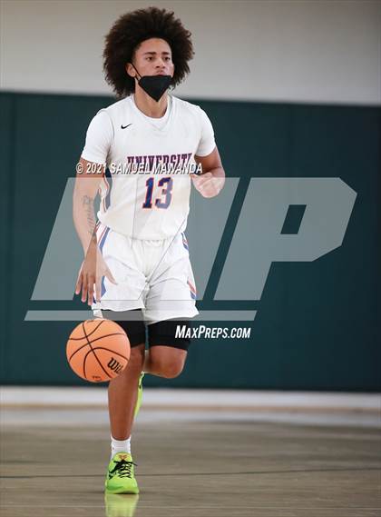 Thumbnail 1 in University vs St. Bernard (West  Side Tip off Classic) photogallery.