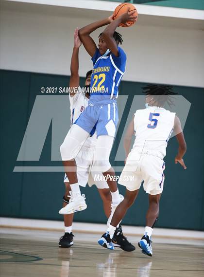 Thumbnail 1 in University vs St. Bernard (West  Side Tip off Classic) photogallery.