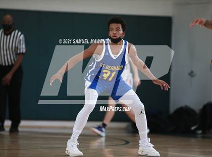 Thumbnail 3 in University vs St. Bernard (West  Side Tip off Classic) photogallery.
