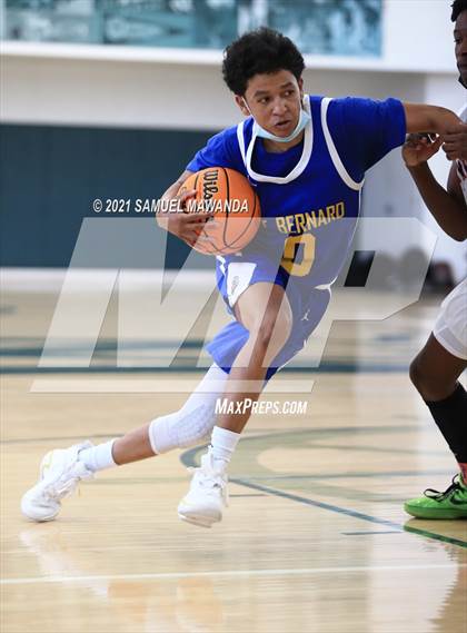 Thumbnail 1 in University vs St. Bernard (West  Side Tip off Classic) photogallery.