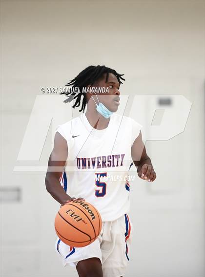 Thumbnail 2 in University vs St. Bernard (West  Side Tip off Classic) photogallery.