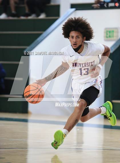 Thumbnail 1 in University vs St. Bernard (West  Side Tip off Classic) photogallery.