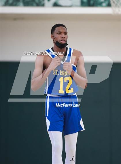 Thumbnail 2 in University vs St. Bernard (West  Side Tip off Classic) photogallery.