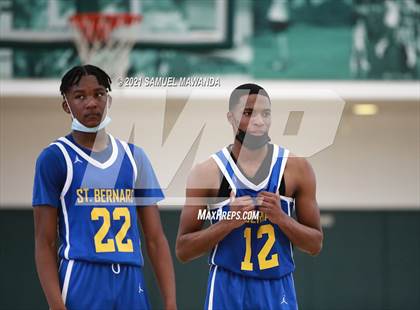Thumbnail 2 in University vs St. Bernard (West  Side Tip off Classic) photogallery.