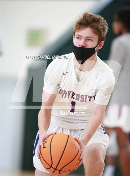 Thumbnail 3 in University vs St. Bernard (West  Side Tip off Classic) photogallery.