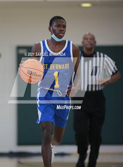 Thumbnail 2 in University vs St. Bernard (West  Side Tip off Classic) photogallery.