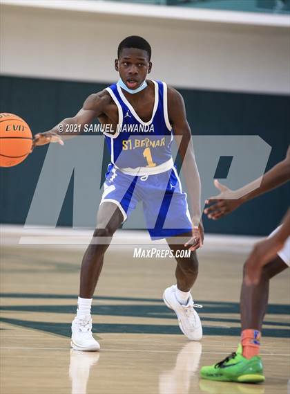 Thumbnail 2 in University vs St. Bernard (West  Side Tip off Classic) photogallery.