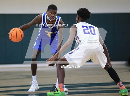 Thumbnail 3 in University vs St. Bernard (West  Side Tip off Classic) photogallery.