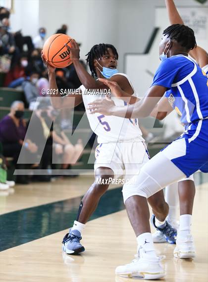 Thumbnail 2 in University vs St. Bernard (West  Side Tip off Classic) photogallery.