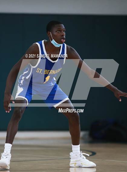 Thumbnail 2 in University vs St. Bernard (West  Side Tip off Classic) photogallery.