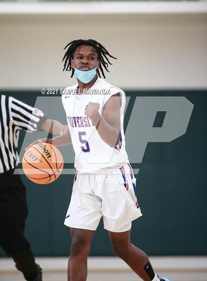 Thumbnail 3 in University vs St. Bernard (West  Side Tip off Classic) photogallery.