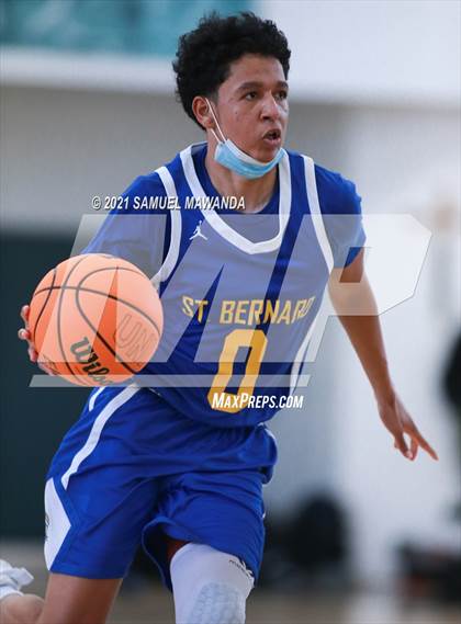 Thumbnail 1 in University vs St. Bernard (West  Side Tip off Classic) photogallery.