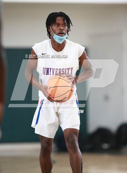 Thumbnail 3 in University vs St. Bernard (West  Side Tip off Classic) photogallery.