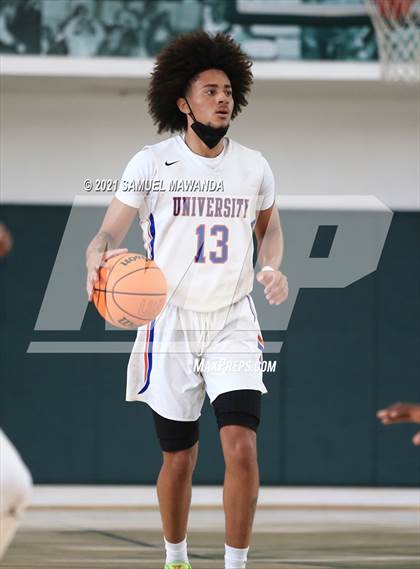 Thumbnail 3 in University vs St. Bernard (West  Side Tip off Classic) photogallery.