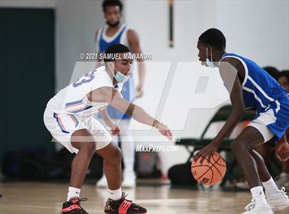 Thumbnail 1 in University vs St. Bernard (West  Side Tip off Classic) photogallery.
