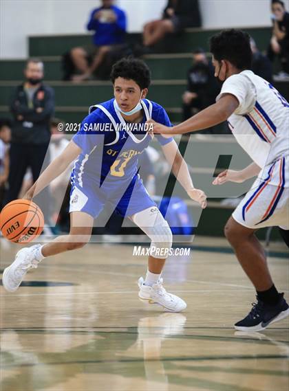 Thumbnail 2 in University vs St. Bernard (West  Side Tip off Classic) photogallery.