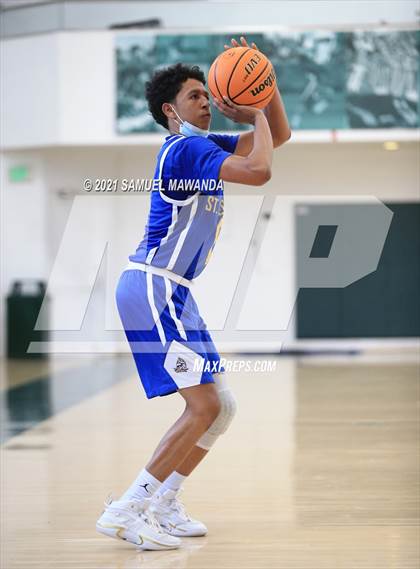 Thumbnail 2 in University vs St. Bernard (West  Side Tip off Classic) photogallery.