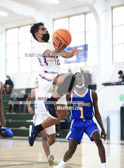Thumbnail 3 in University vs St. Bernard (West  Side Tip off Classic) photogallery.