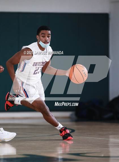 Thumbnail 3 in University vs St. Bernard (West  Side Tip off Classic) photogallery.