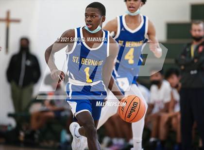 Thumbnail 1 in University vs St. Bernard (West  Side Tip off Classic) photogallery.
