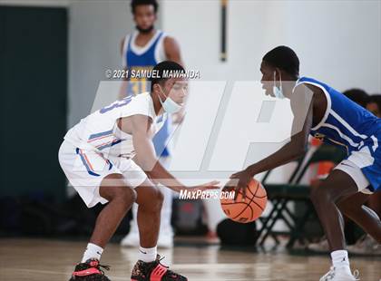 Thumbnail 3 in University vs St. Bernard (West  Side Tip off Classic) photogallery.