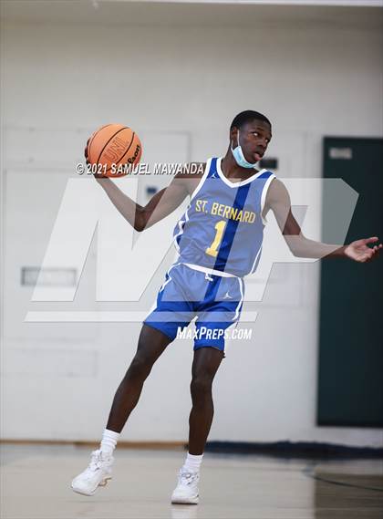 Thumbnail 3 in University vs St. Bernard (West  Side Tip off Classic) photogallery.