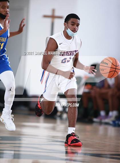 Thumbnail 3 in University vs St. Bernard (West  Side Tip off Classic) photogallery.