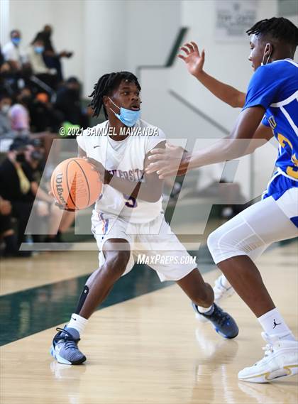 Thumbnail 1 in University vs St. Bernard (West  Side Tip off Classic) photogallery.