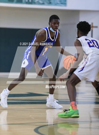 Thumbnail 2 in University vs St. Bernard (West  Side Tip off Classic) photogallery.
