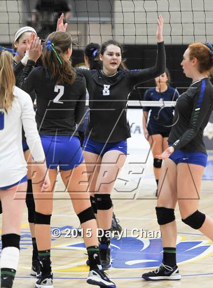 Thumbnail 1 in Upland Christian Academy vs. Branson (CIF State D5 Final) photogallery.