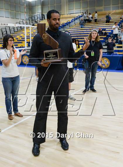 Thumbnail 2 in Upland Christian Academy vs. Branson (CIF State D5 Final) photogallery.
