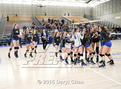 Thumbnail 3 in Upland Christian Academy vs. Branson (CIF State D5 Final) photogallery.